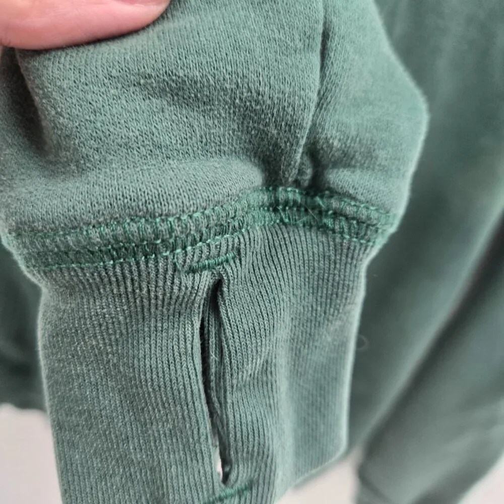 Abercrombie & Fitch Kids Green Hooded Sweatshirt Size 15/16
